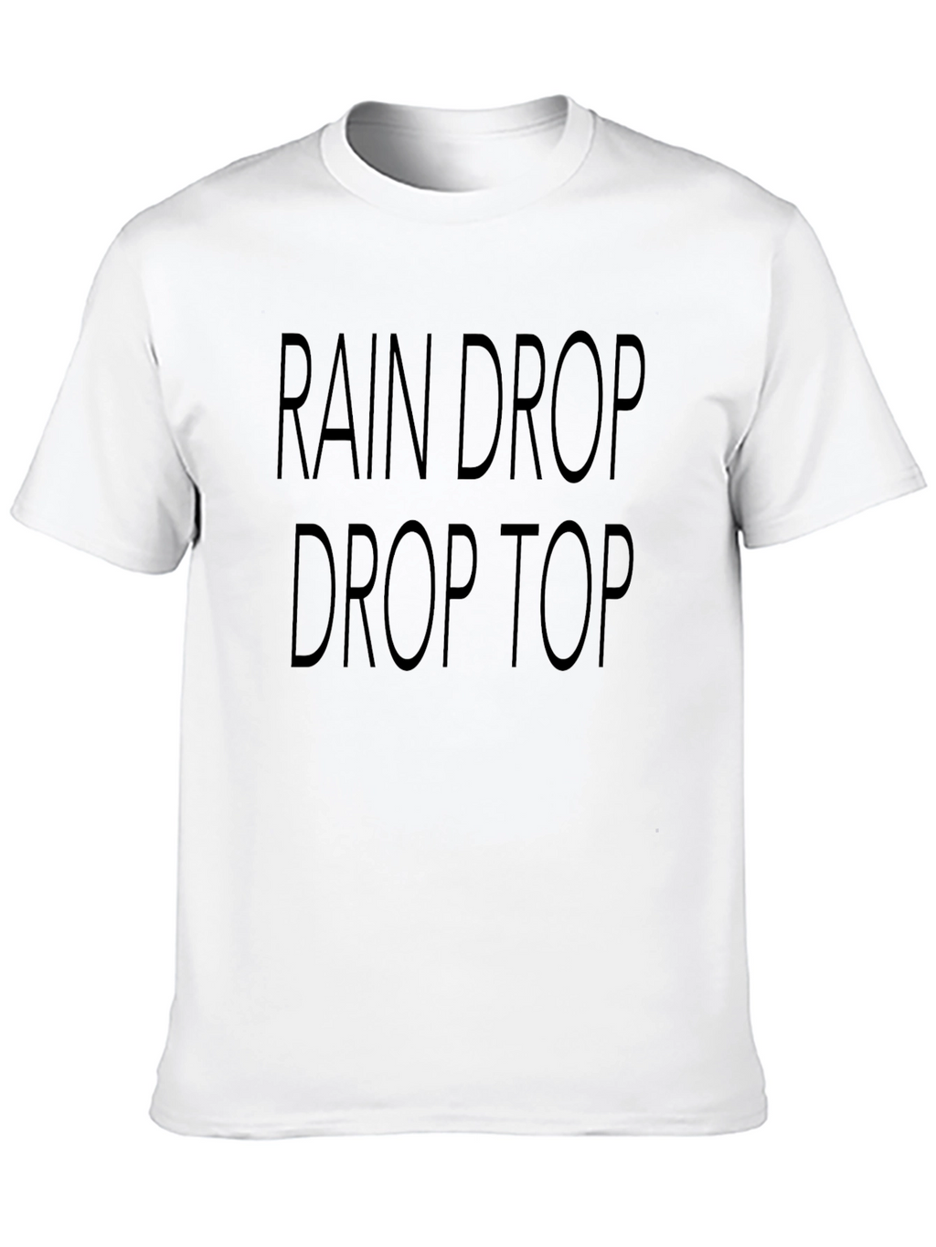 Rain Drop Drop Top T-Shirt - Trendy Graphic Tee