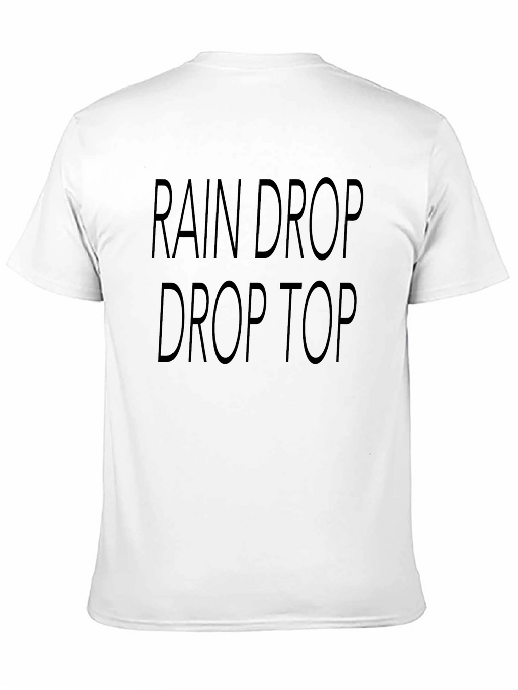 Rain Drop Drop Top T-Shirt - Trendy Graphic Tee