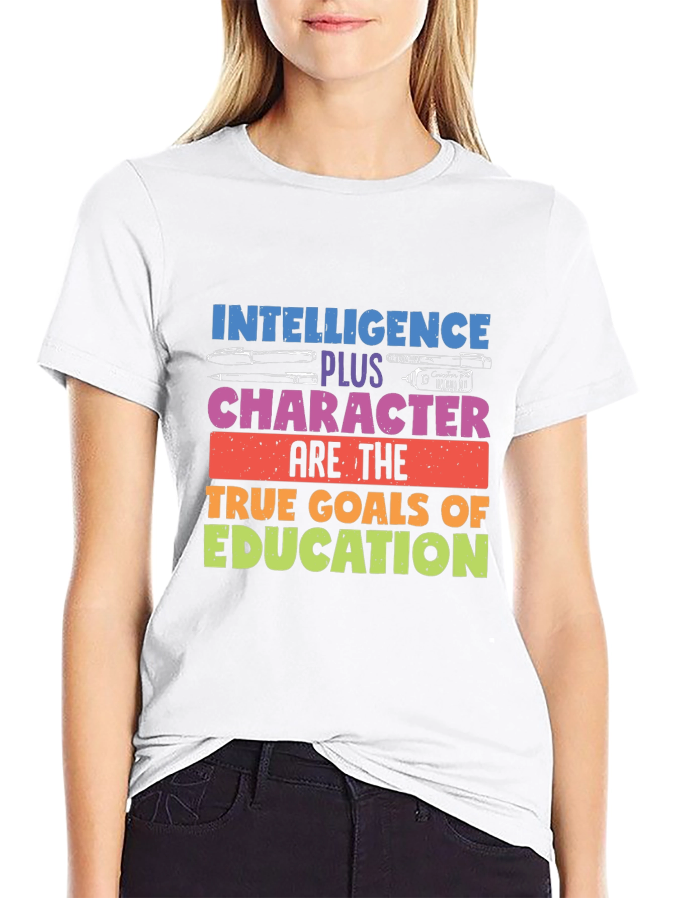 Intelligence Plus Character Education Graphic Tee