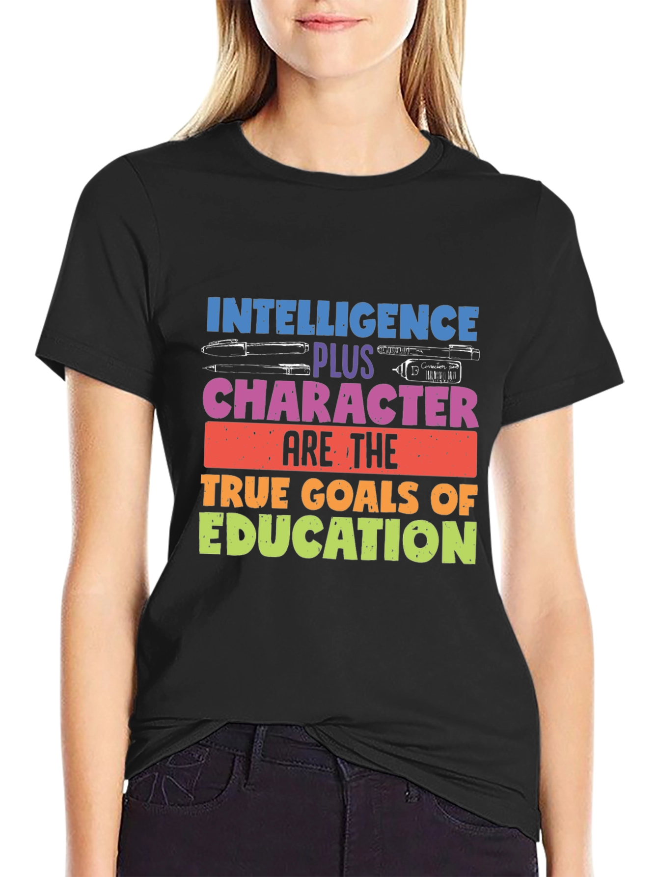 Intelligence Plus Character Education Graphic Tee