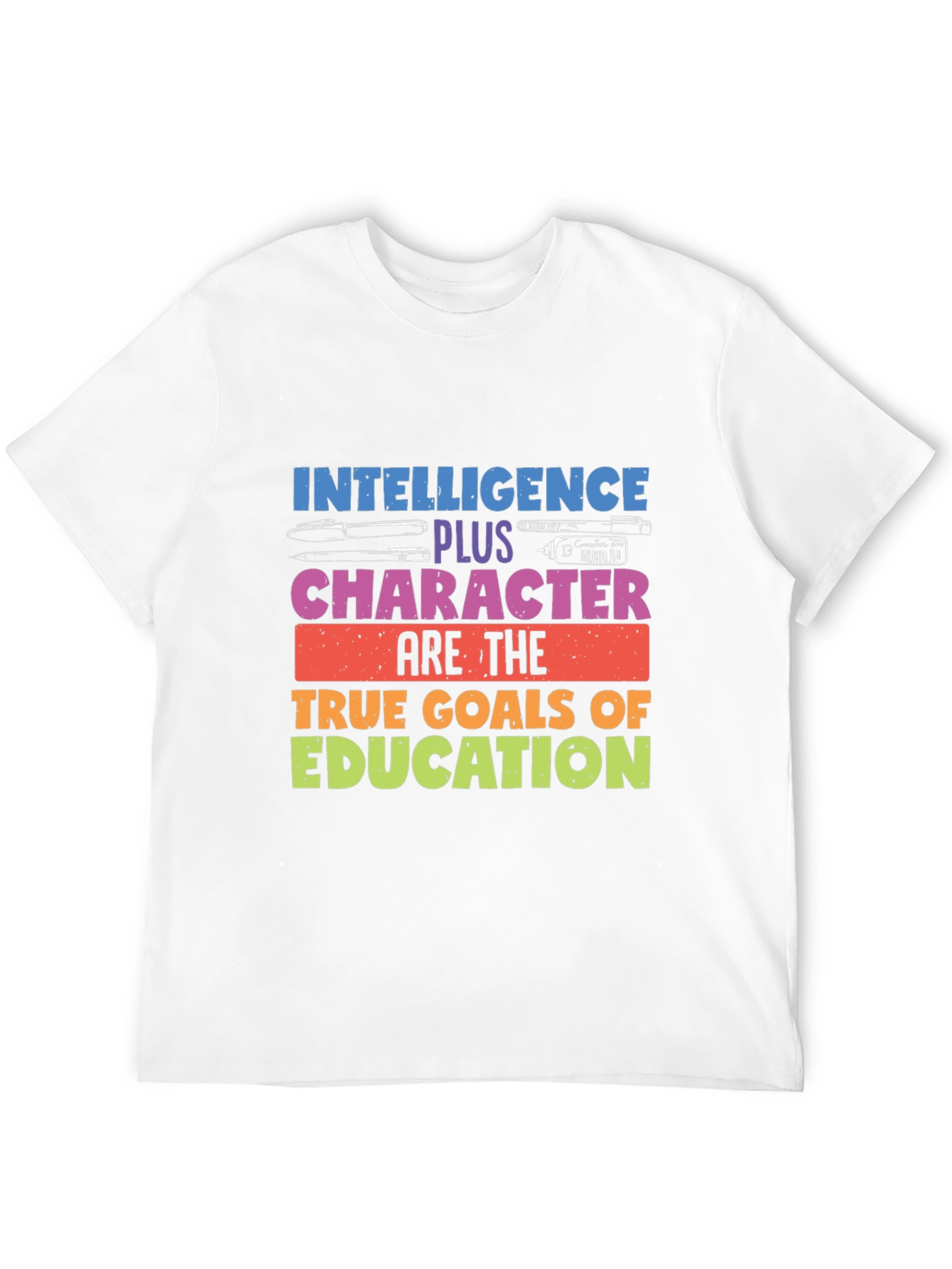 Intelligence Plus Character Education Graphic Tee