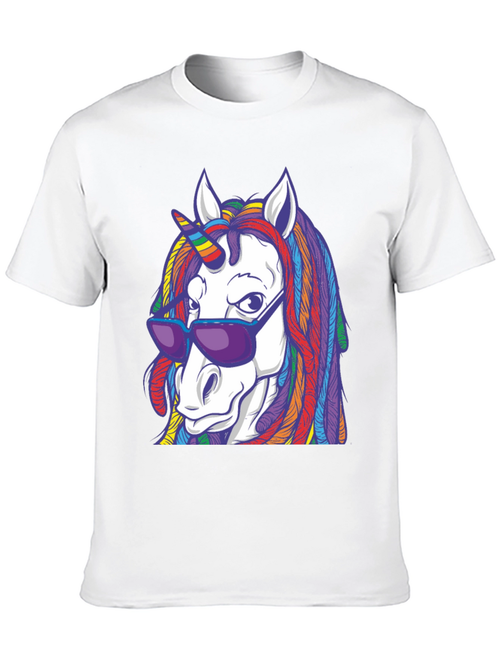 Unicorn Rainbow Dreadlock T-Shirt