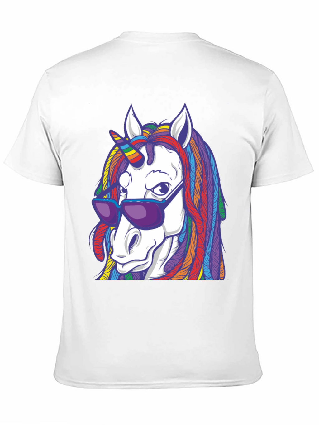 Unicorn Rainbow Dreadlock T-Shirt