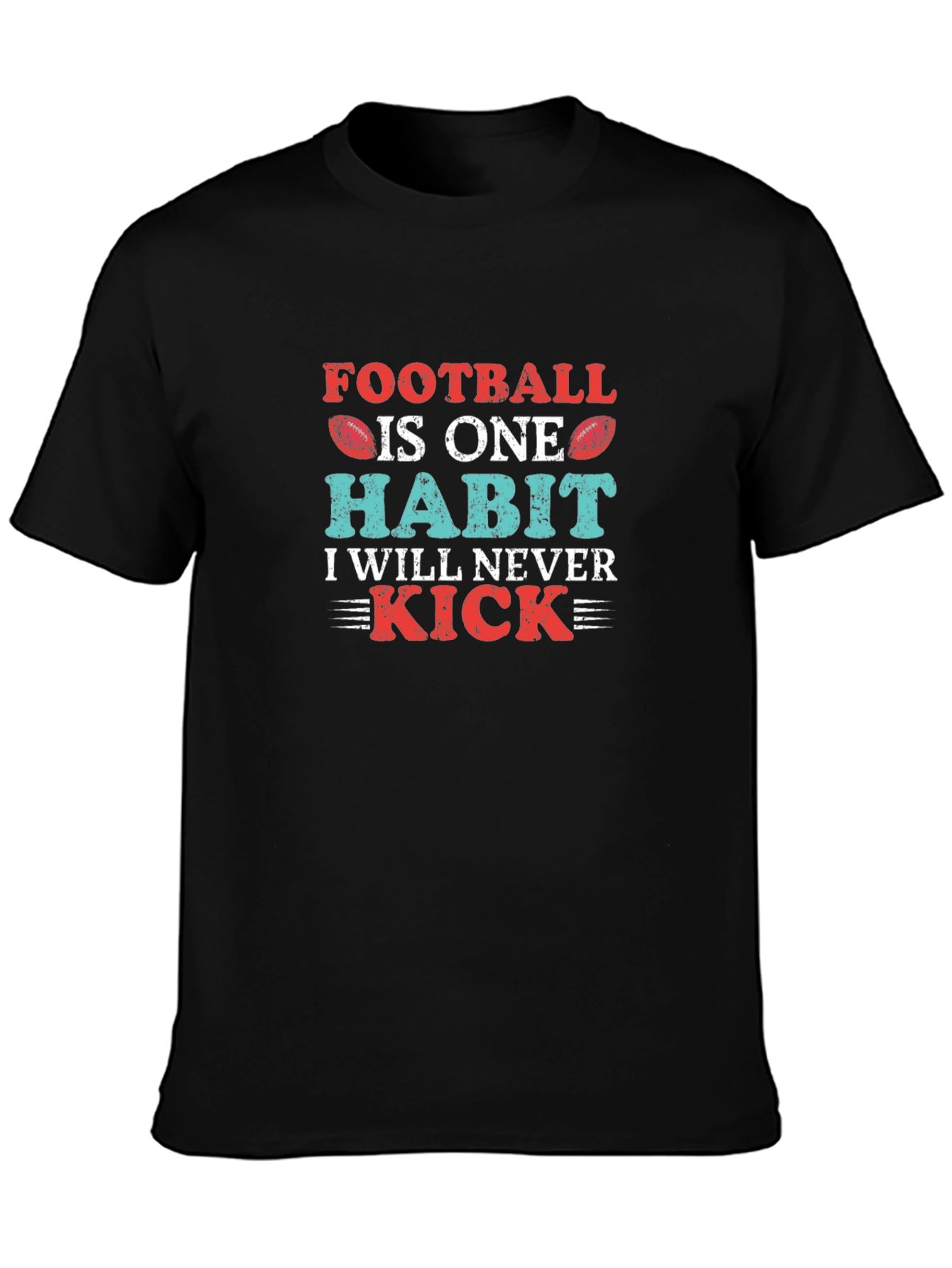 Football Habit Graphic Tee