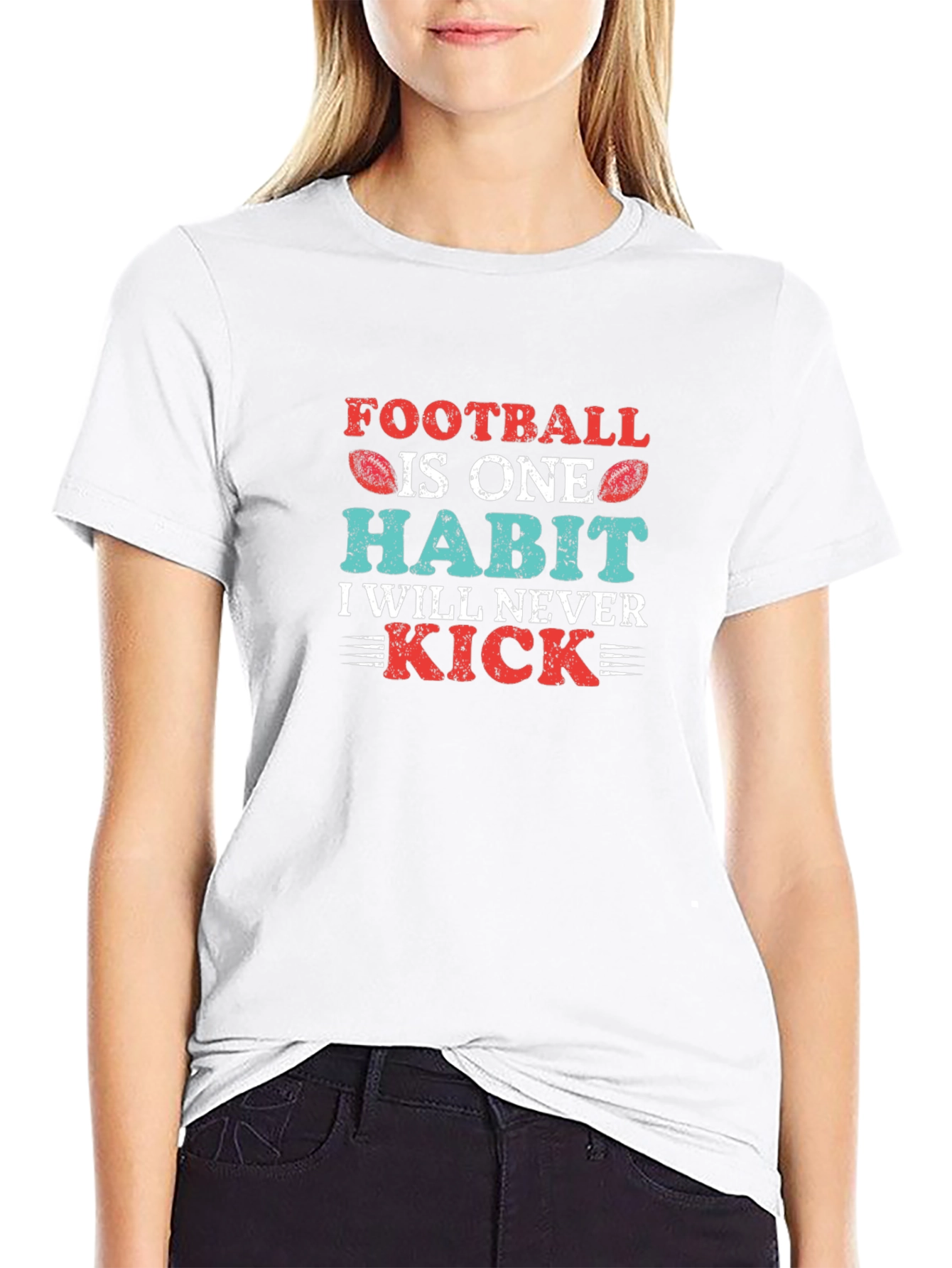 Football Habit Graphic Tee