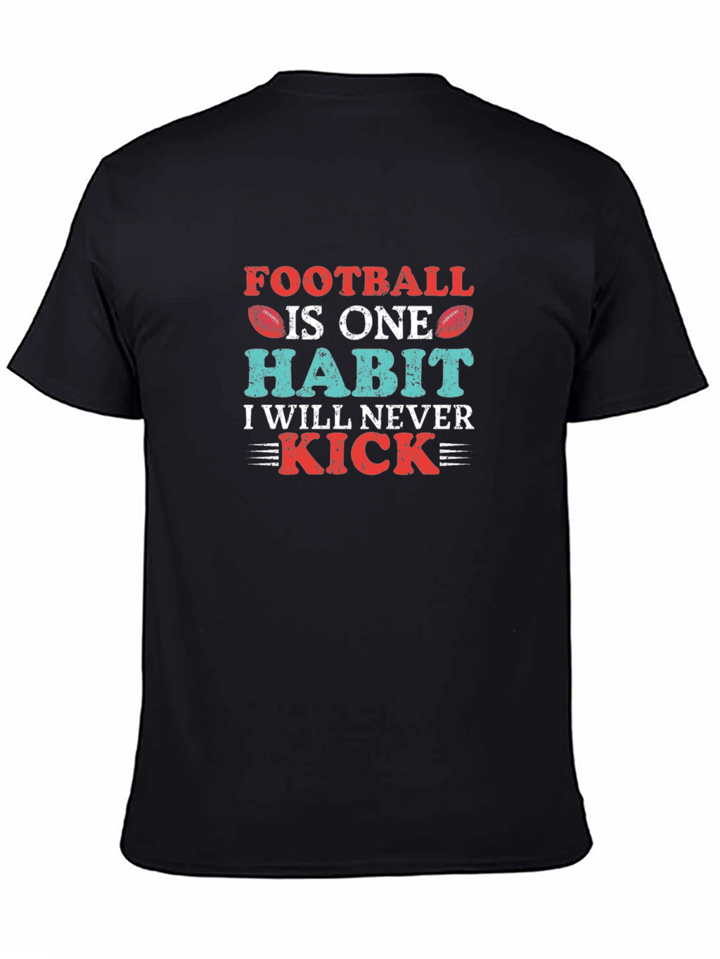Football Habit Graphic Tee