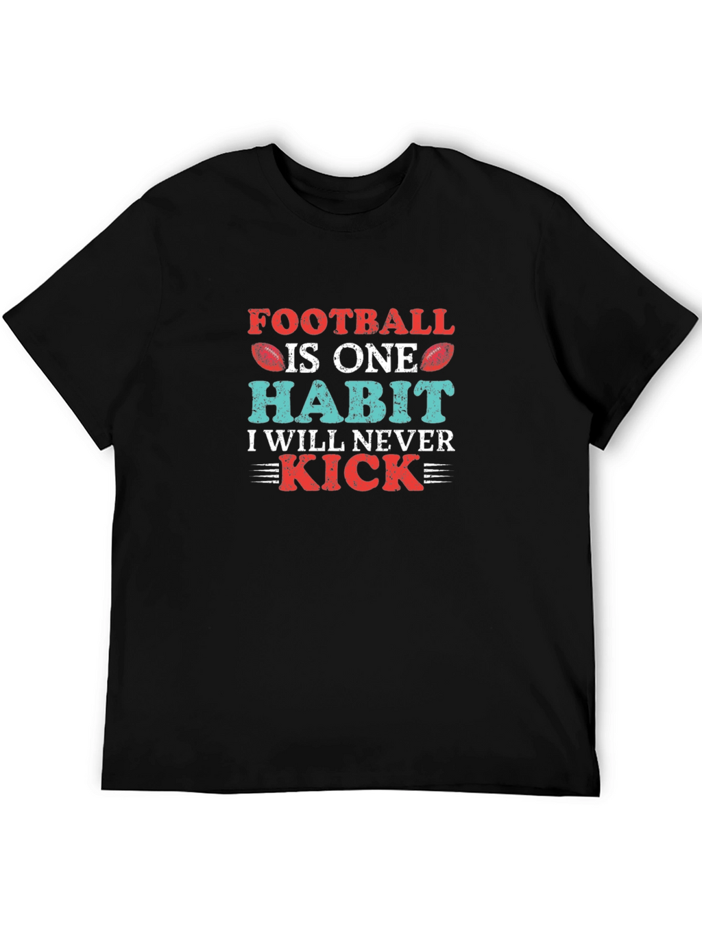 Football Habit Graphic Tee