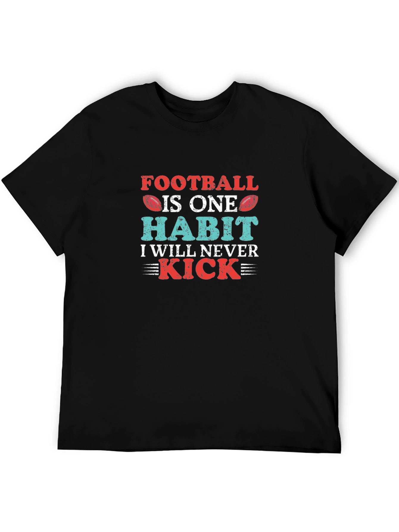 Football Habit Graphic Tee