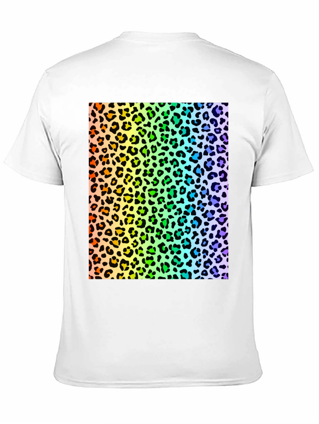 Rainbow Leopard Print T-Shirt