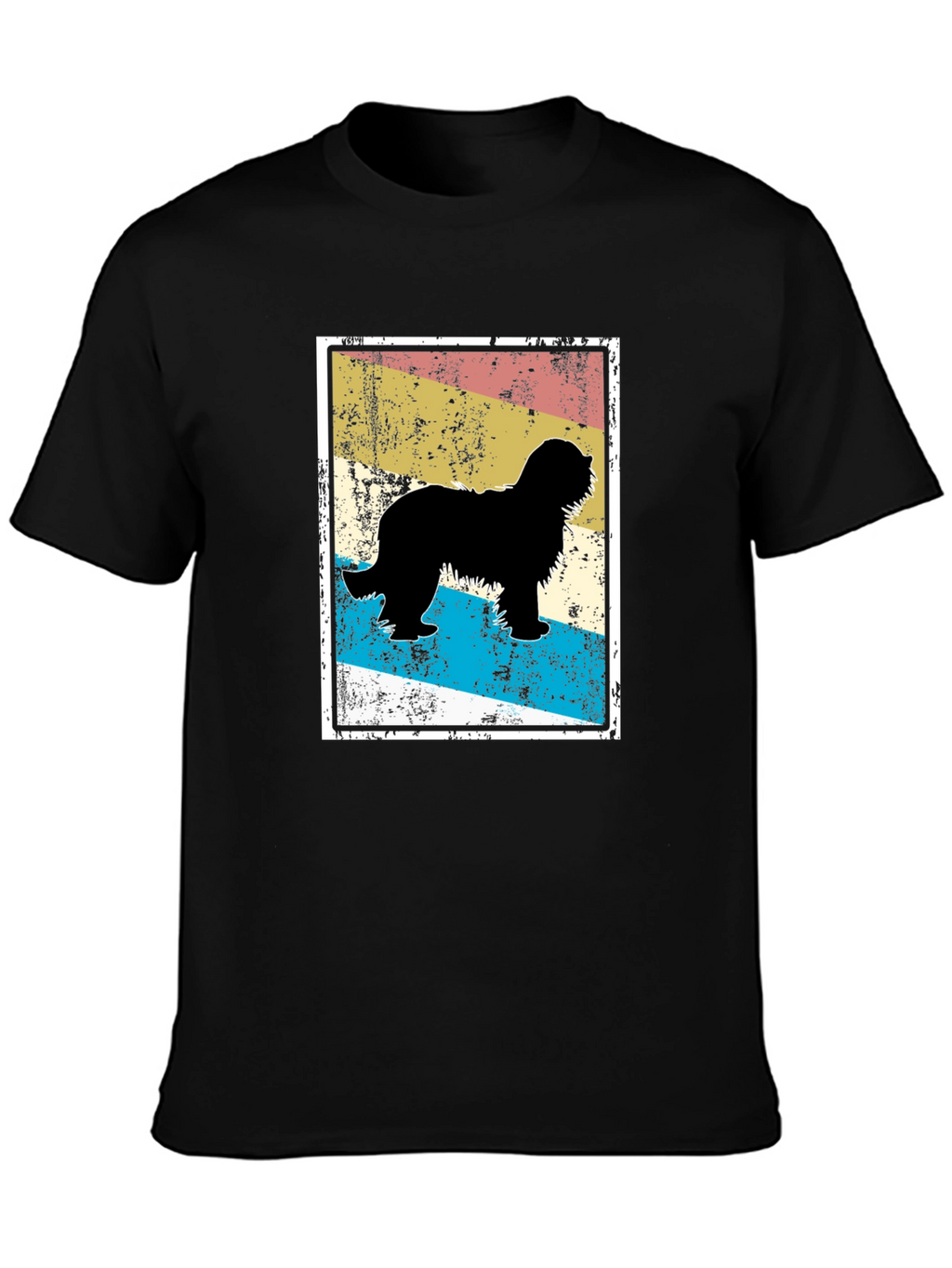 Retro Dog Silhouette T-Shirt