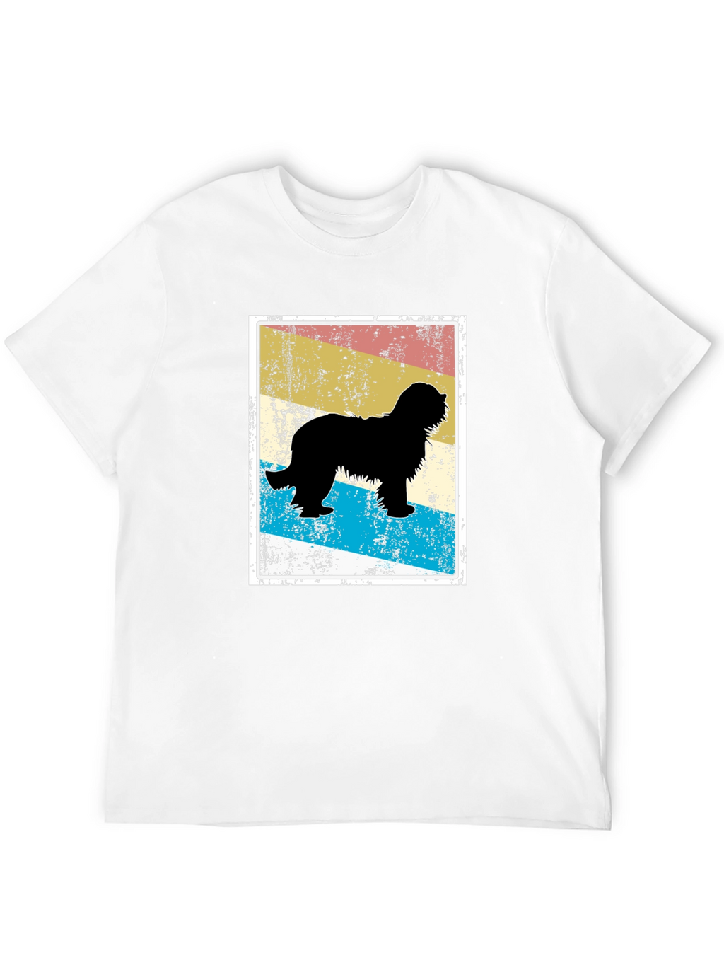 Retro Dog Silhouette T-Shirt