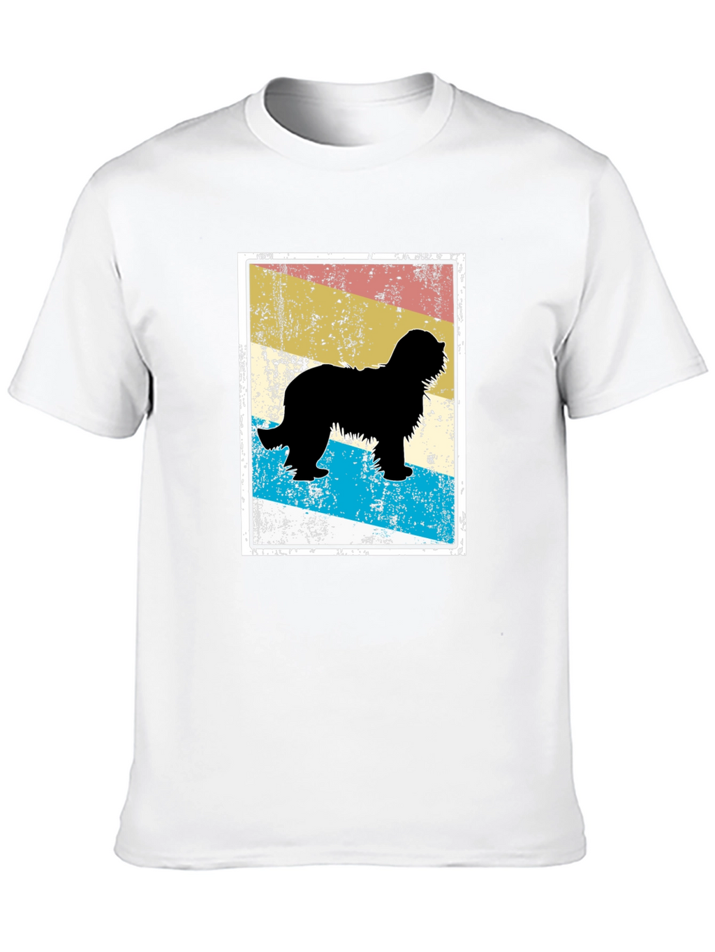 Retro Dog Silhouette T-Shirt