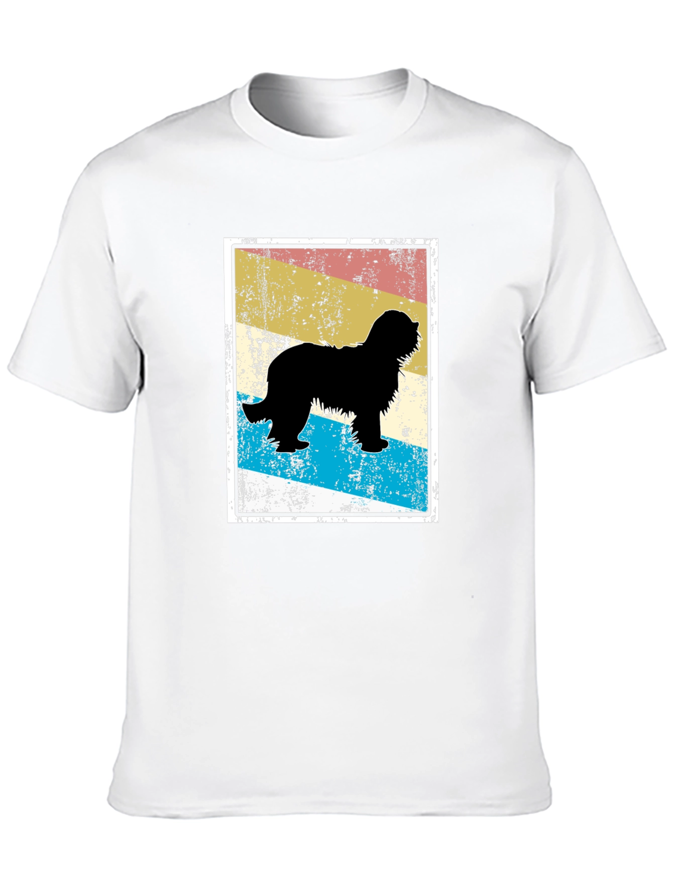 Retro Dog Silhouette T-Shirt