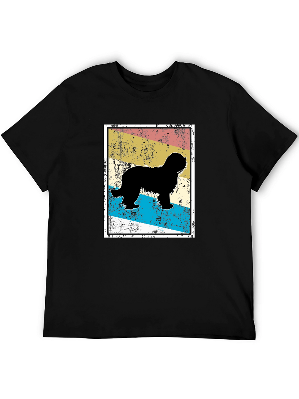 Retro Dog Silhouette T-Shirt