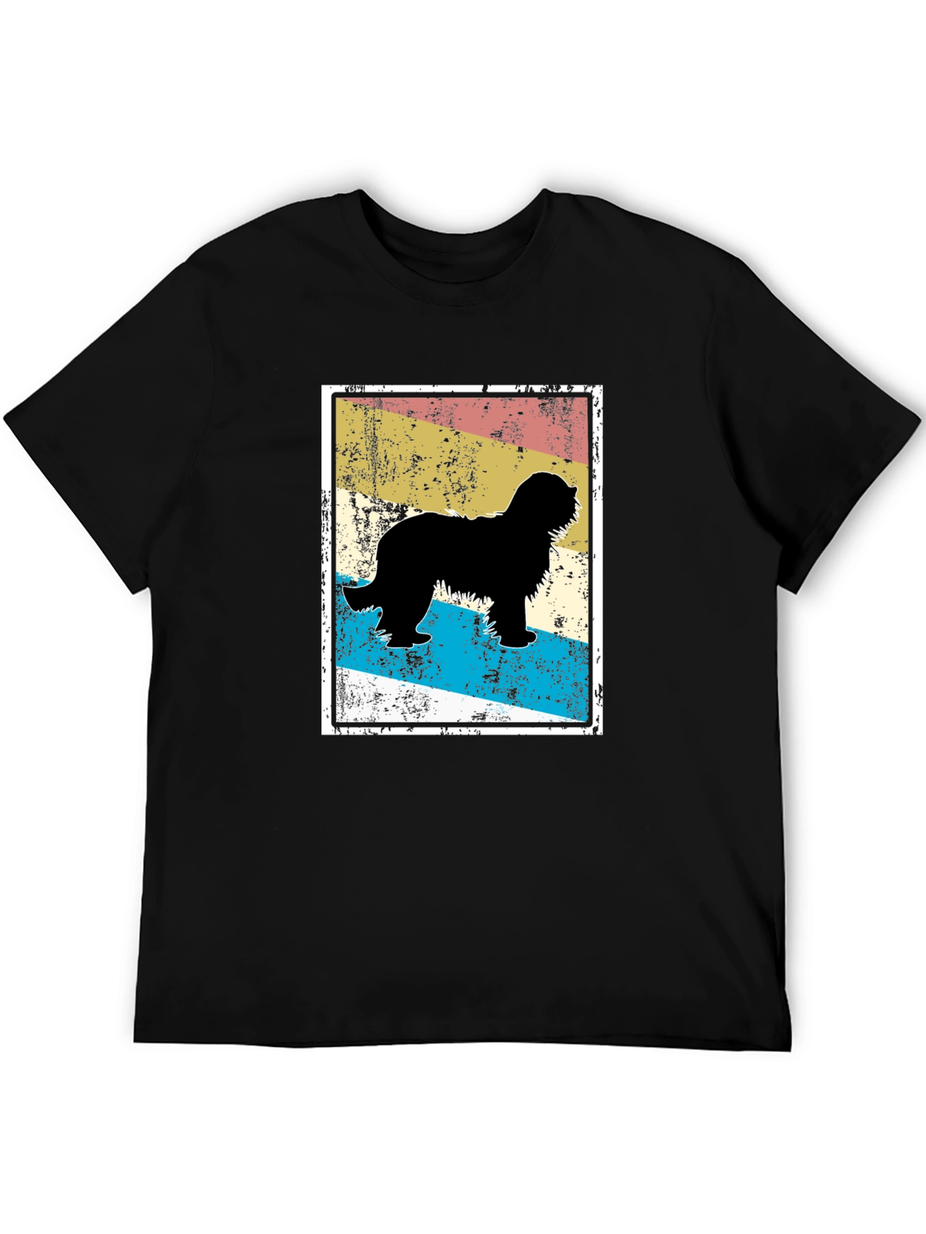 Retro Dog Silhouette T-Shirt