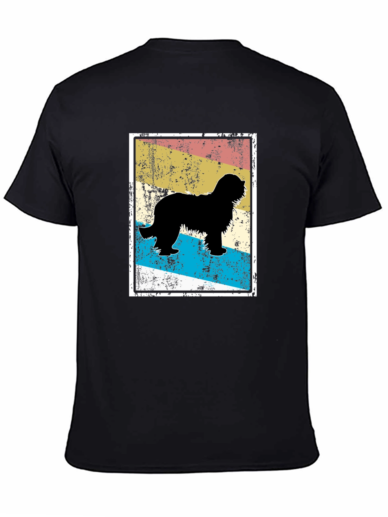 Retro Dog Silhouette T-Shirt