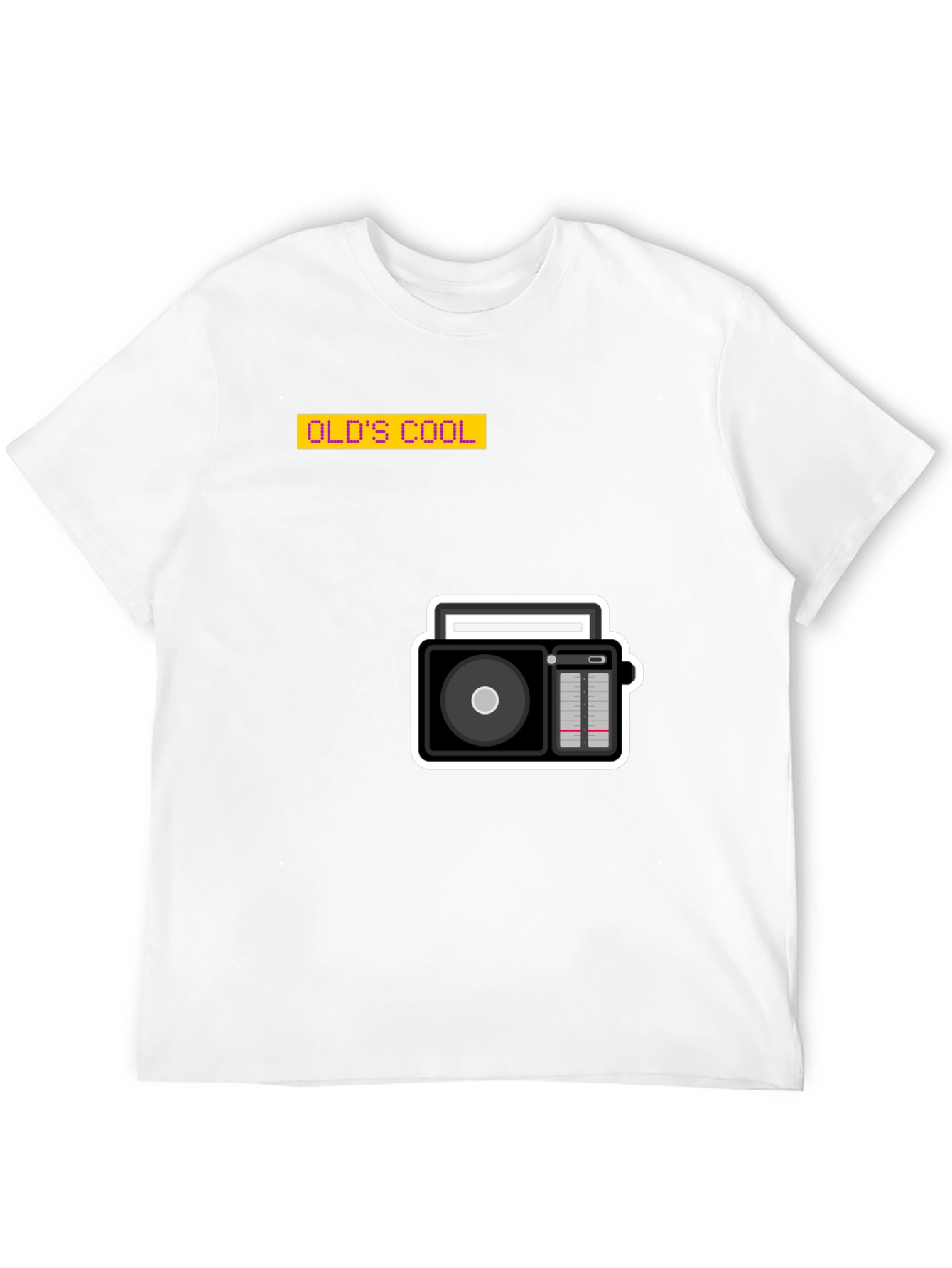 Retro Radio Graphic T-Shirt - Old School Cool!