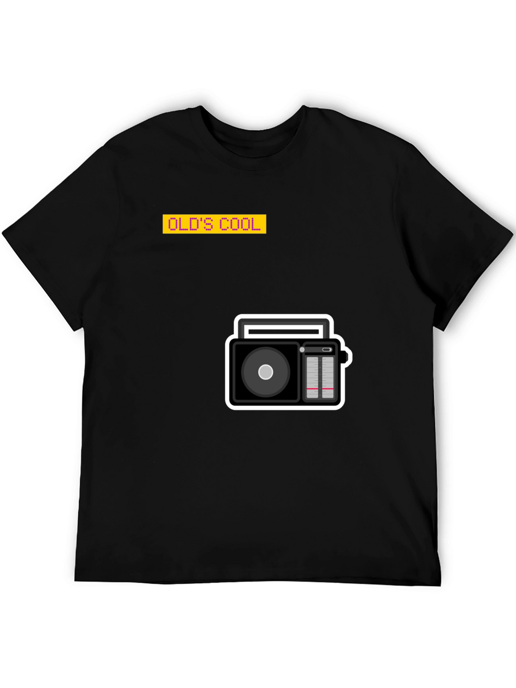Retro Radio Graphic T-Shirt - Old School Cool!