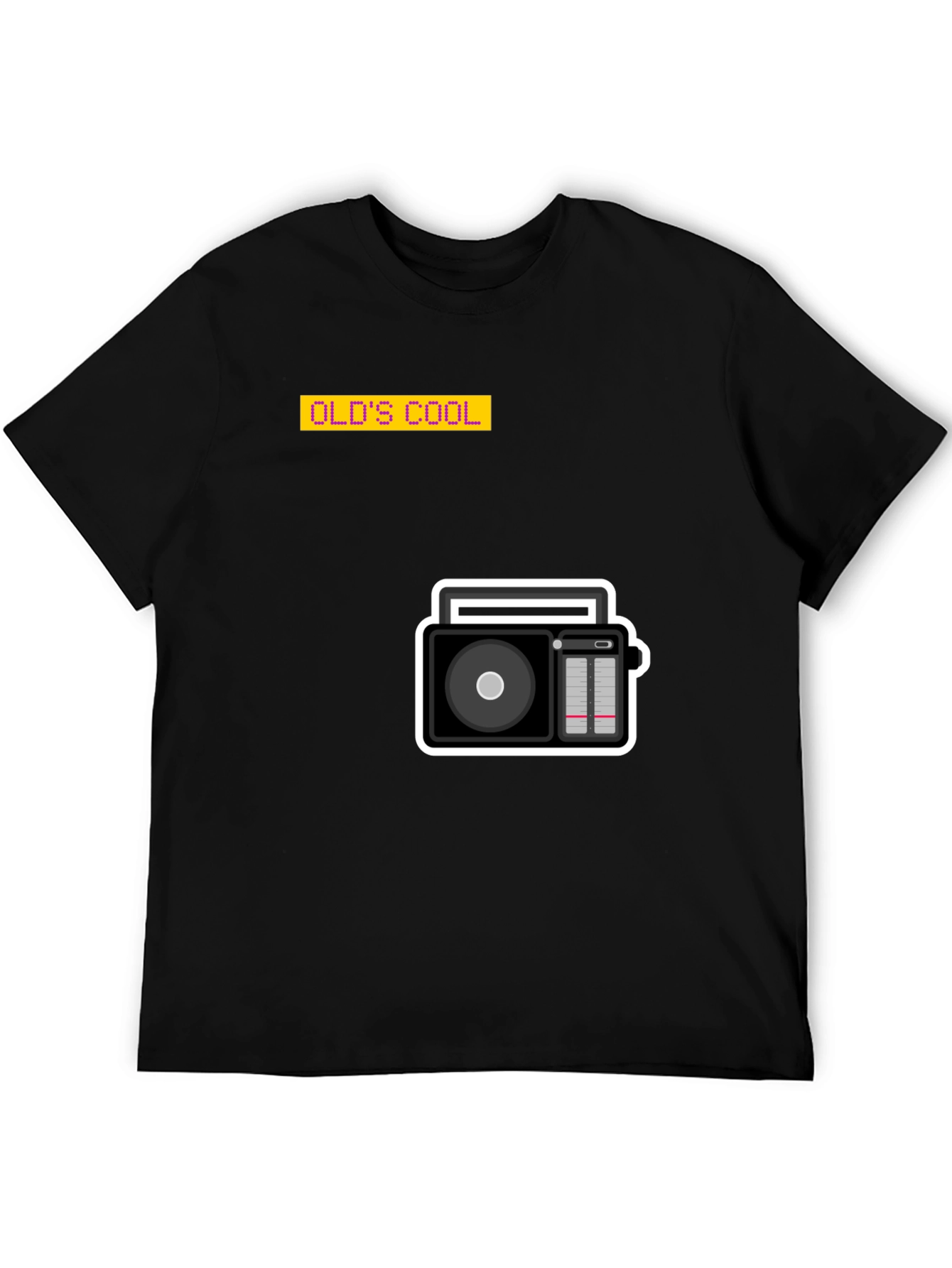 Retro Radio Graphic T-Shirt - Old School Cool!