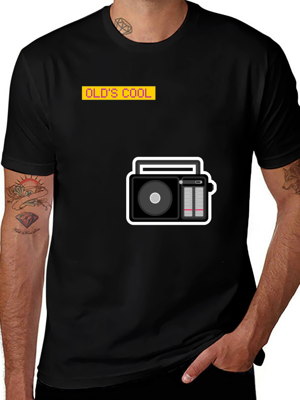 Retro Radio Graphic T-Shirt - Old School Cool!