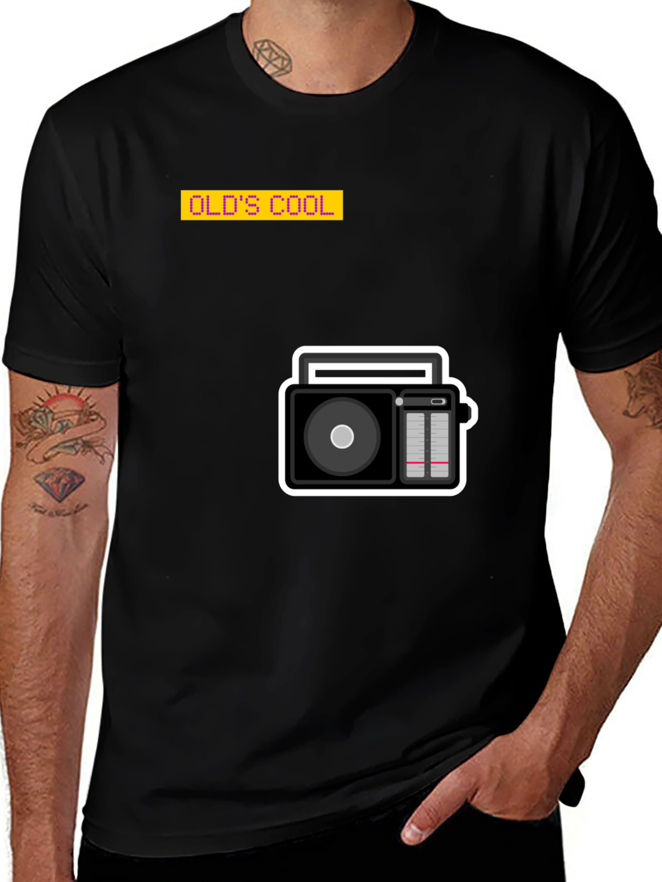 Retro Radio Graphic T-Shirt - Old School Cool!