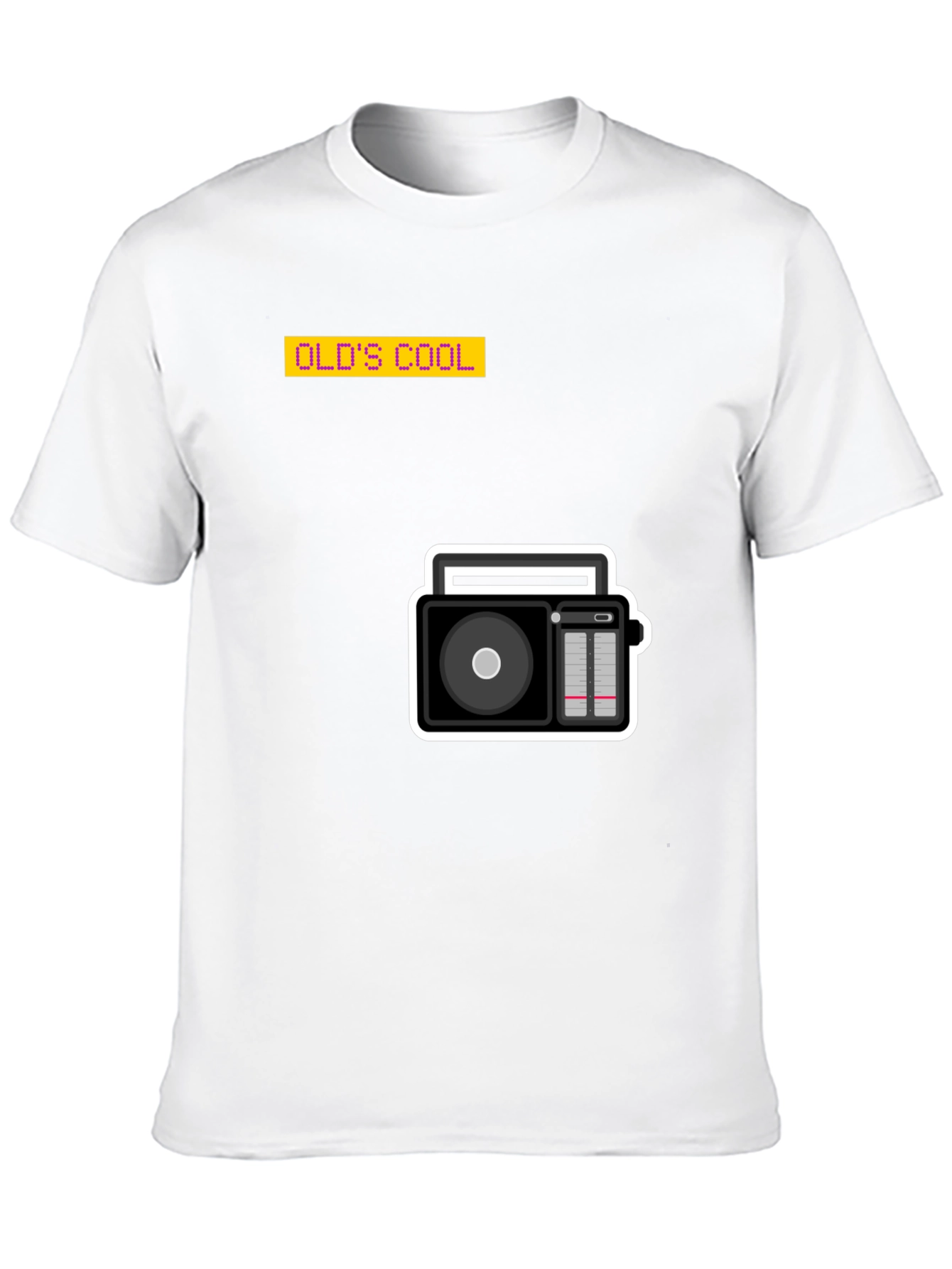 Retro Radio Graphic T-Shirt - Old School Cool!