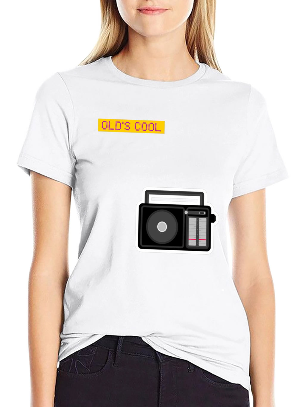 Retro Radio Graphic T-Shirt - Old School Cool!