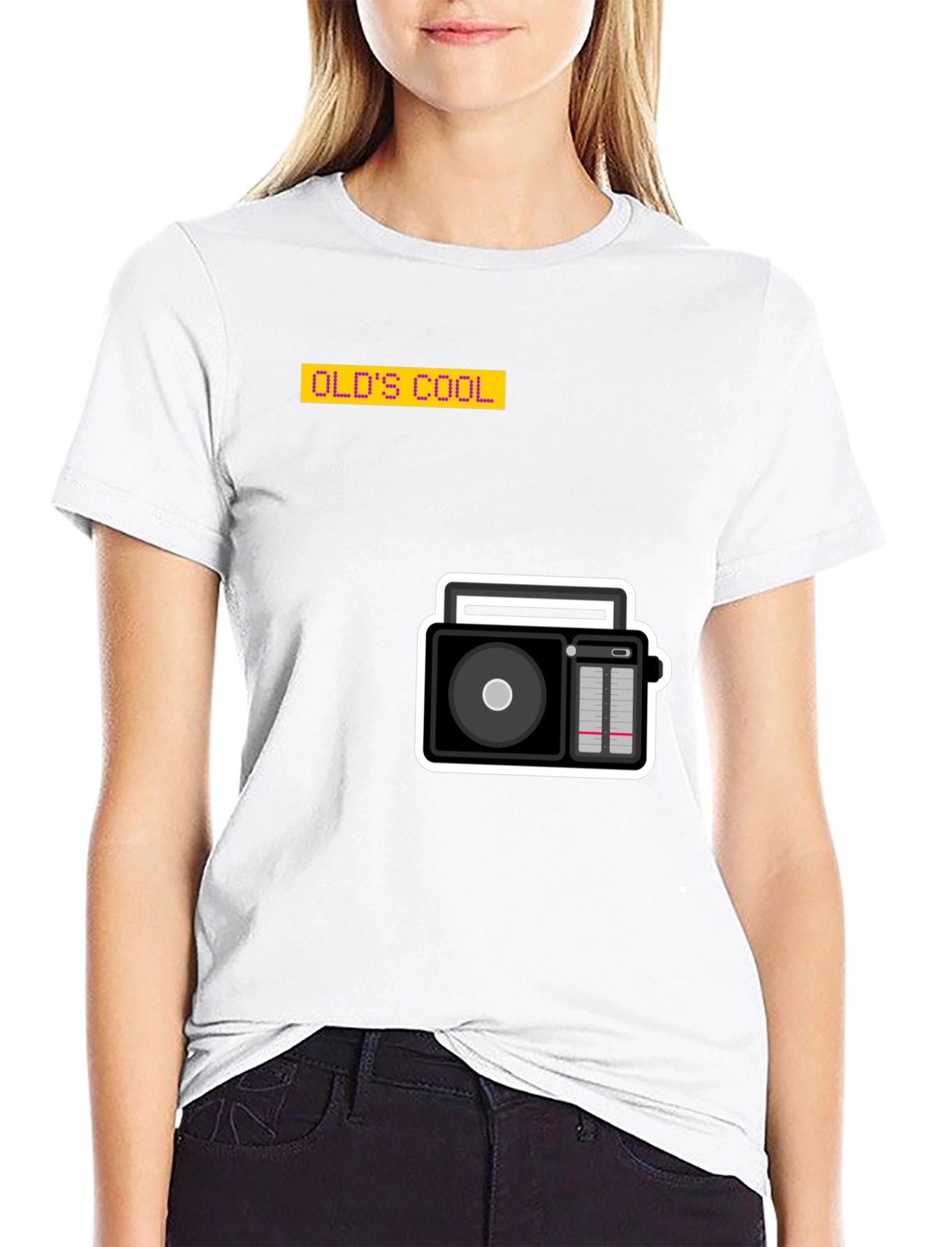 Retro Radio Graphic T-Shirt - Old School Cool!