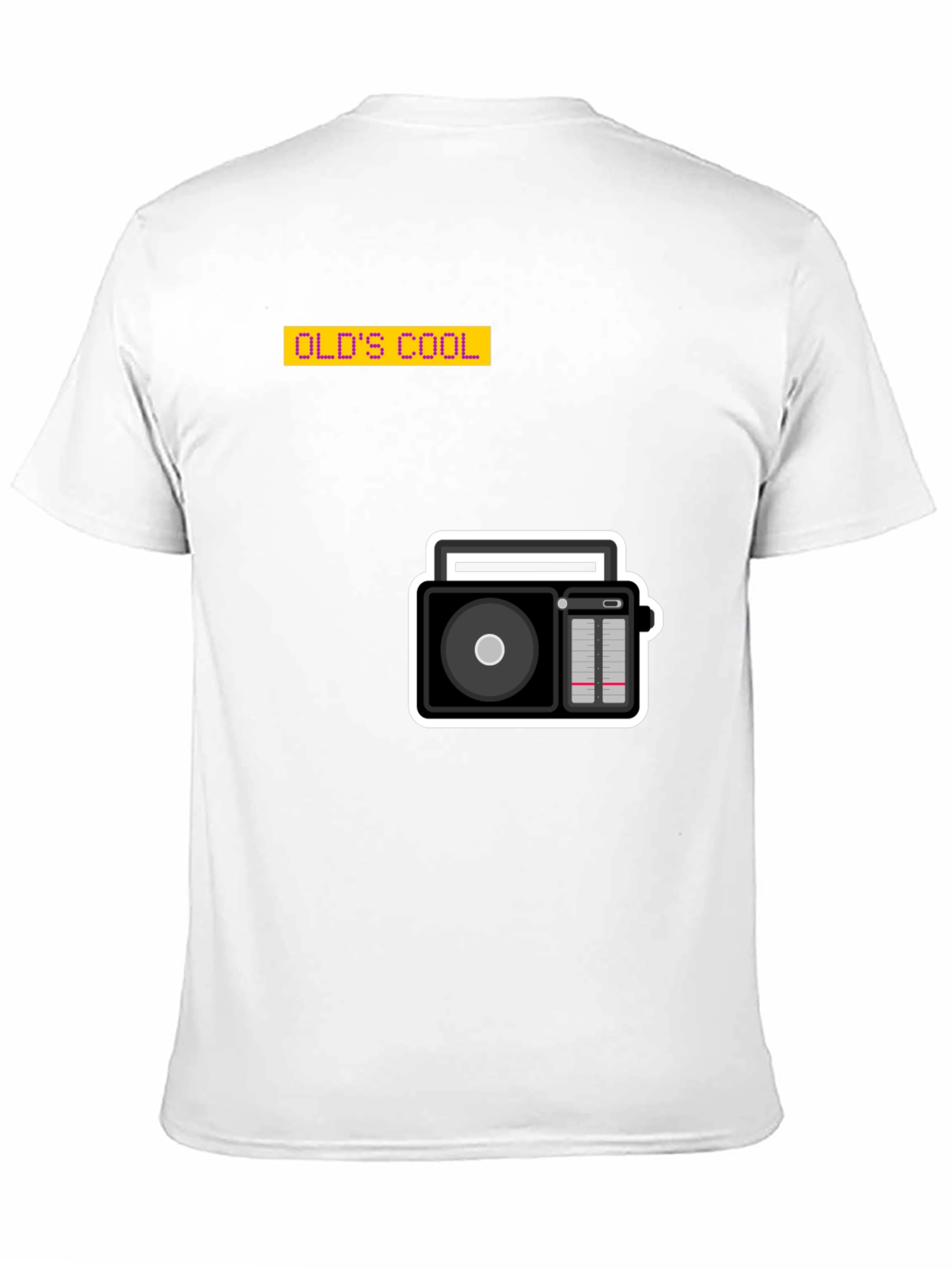 Retro Radio Graphic T-Shirt - Old School Cool!