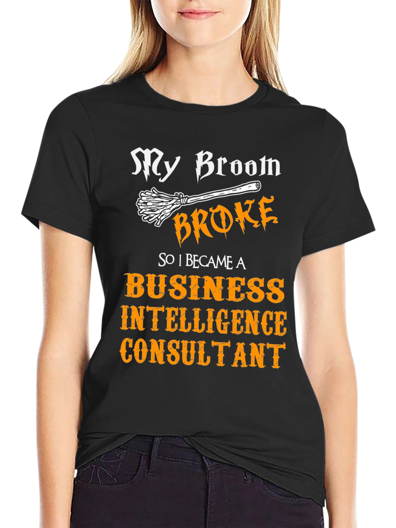 Business Intelligence Consultant Halloween T-Shirt