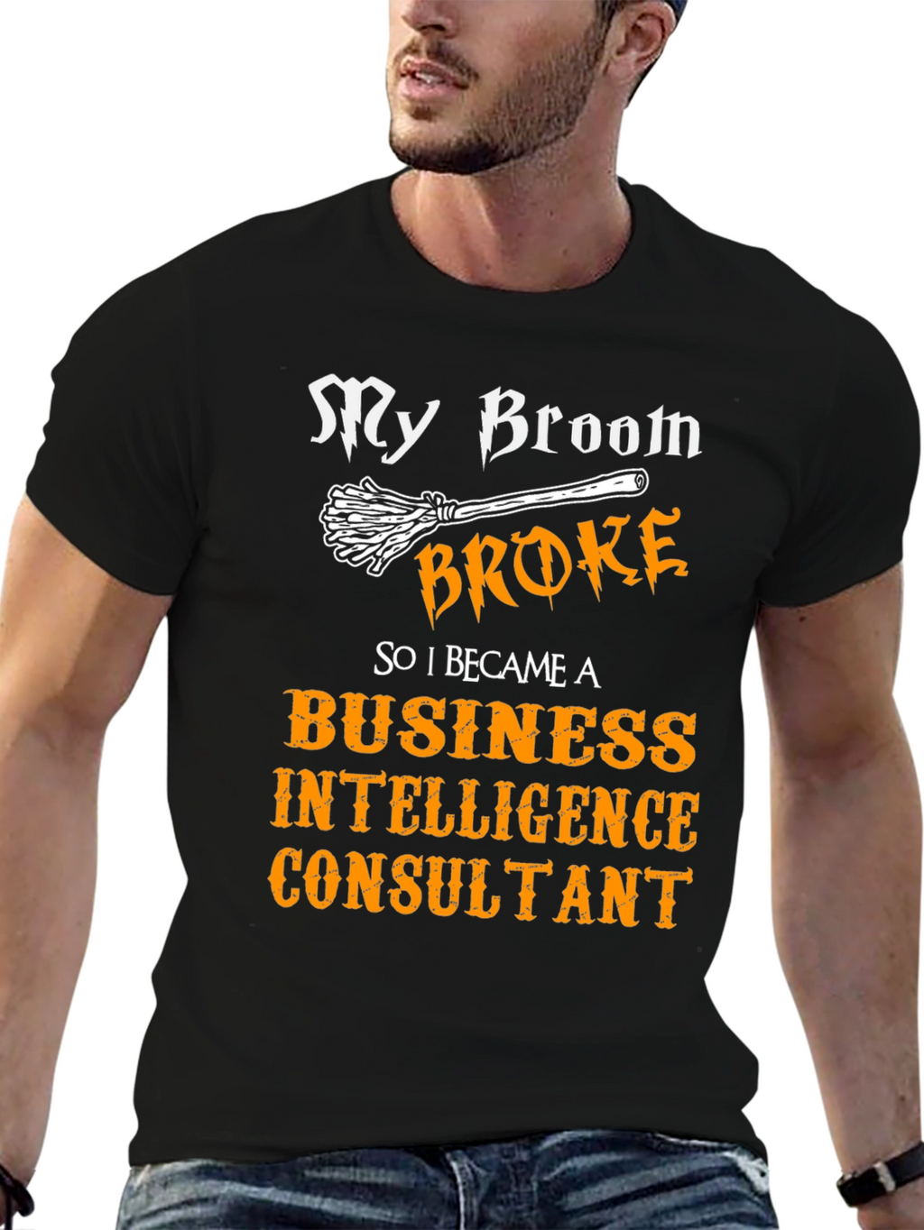 Business Intelligence Consultant Halloween T-Shirt