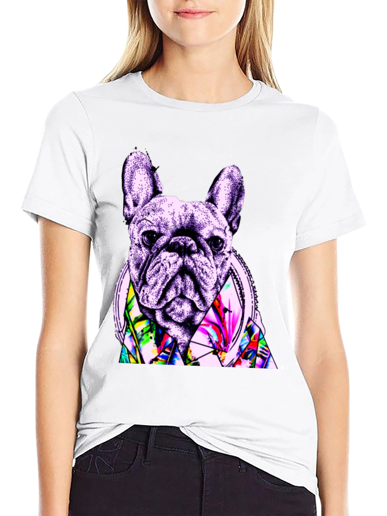French Bulldog Graphic Tee - Stylish Dog Lovers Apparel