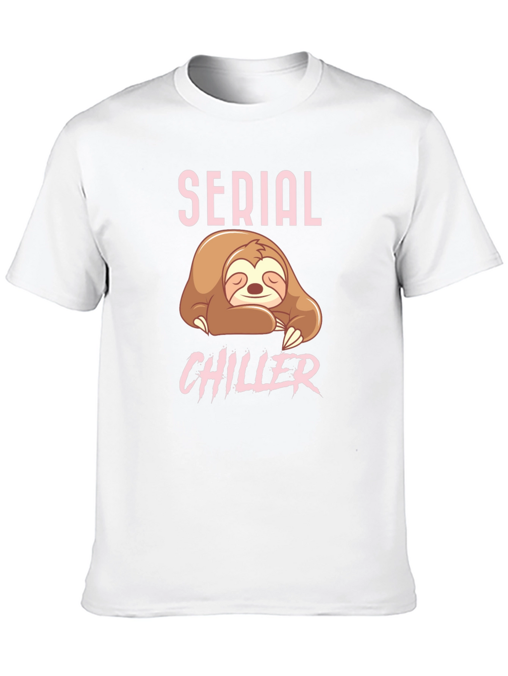 Serial Chiller Sloth T-Shirt - Comfy & Relaxed Fit