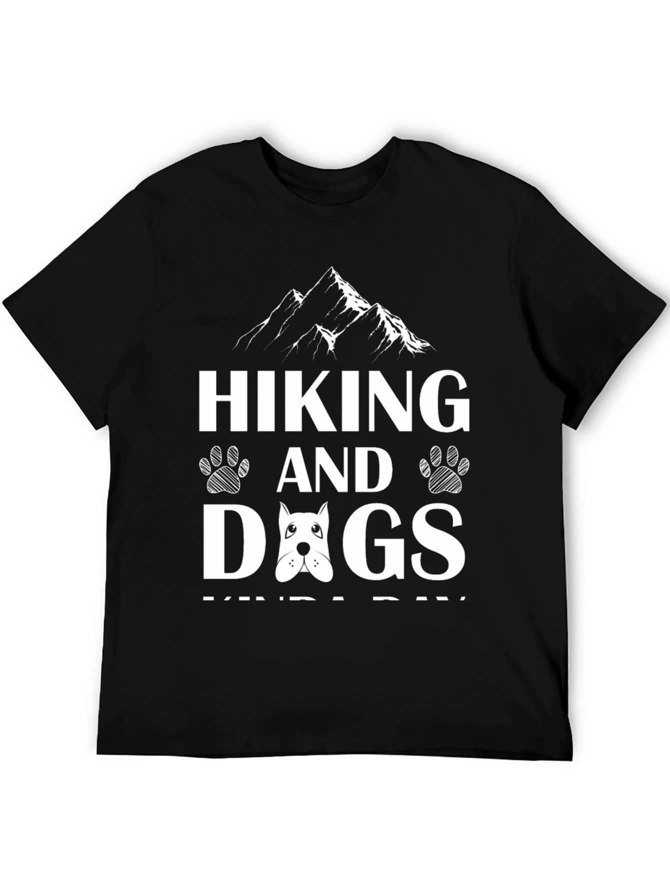 Hiking and Dogs Graphic Tee