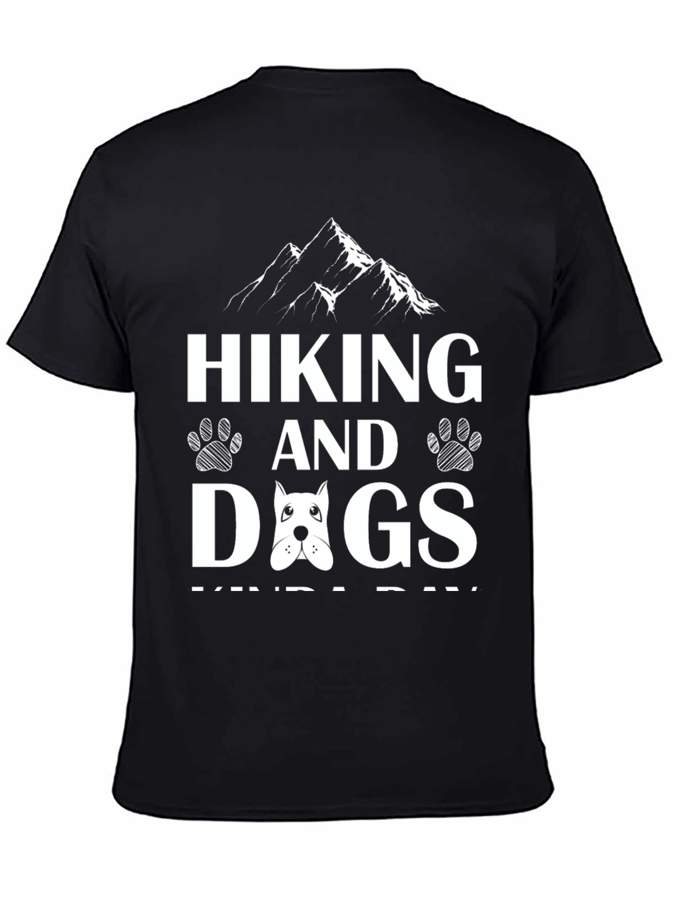 Hiking and Dogs Graphic Tee
