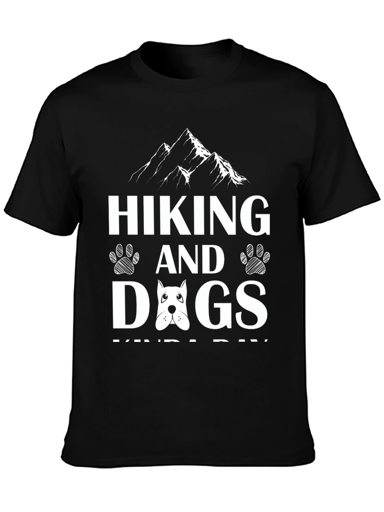 Hiking and Dogs Graphic Tee