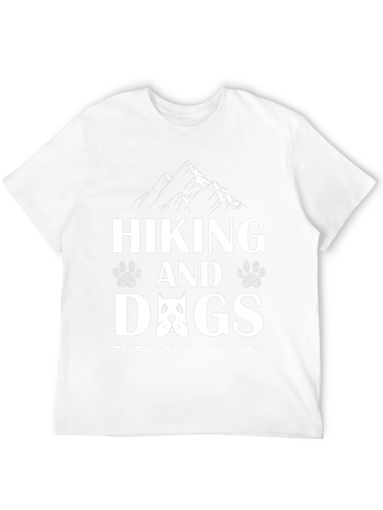 Hiking and Dogs Graphic Tee