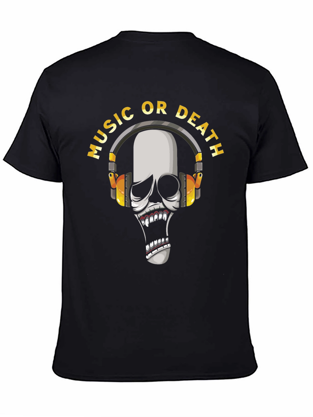 Music or Death Graphic T-Shirt