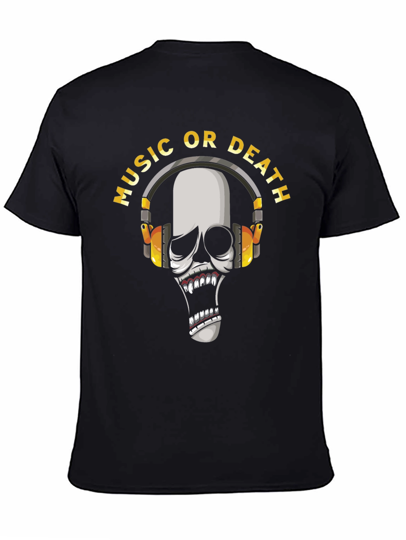 Music or Death Graphic T-Shirt