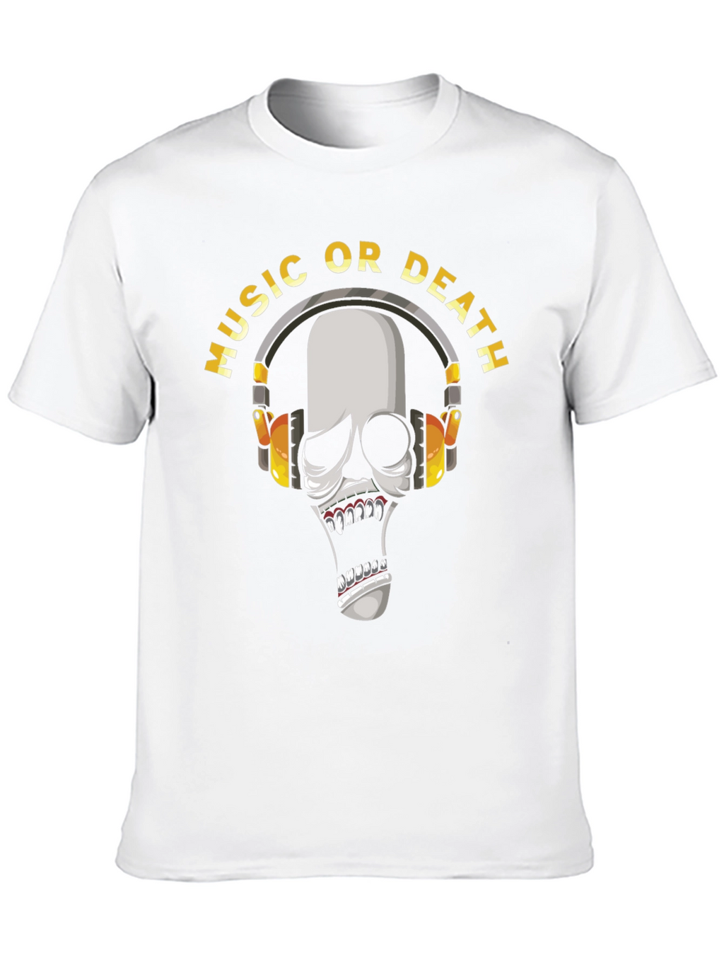 Music or Death Graphic T-Shirt