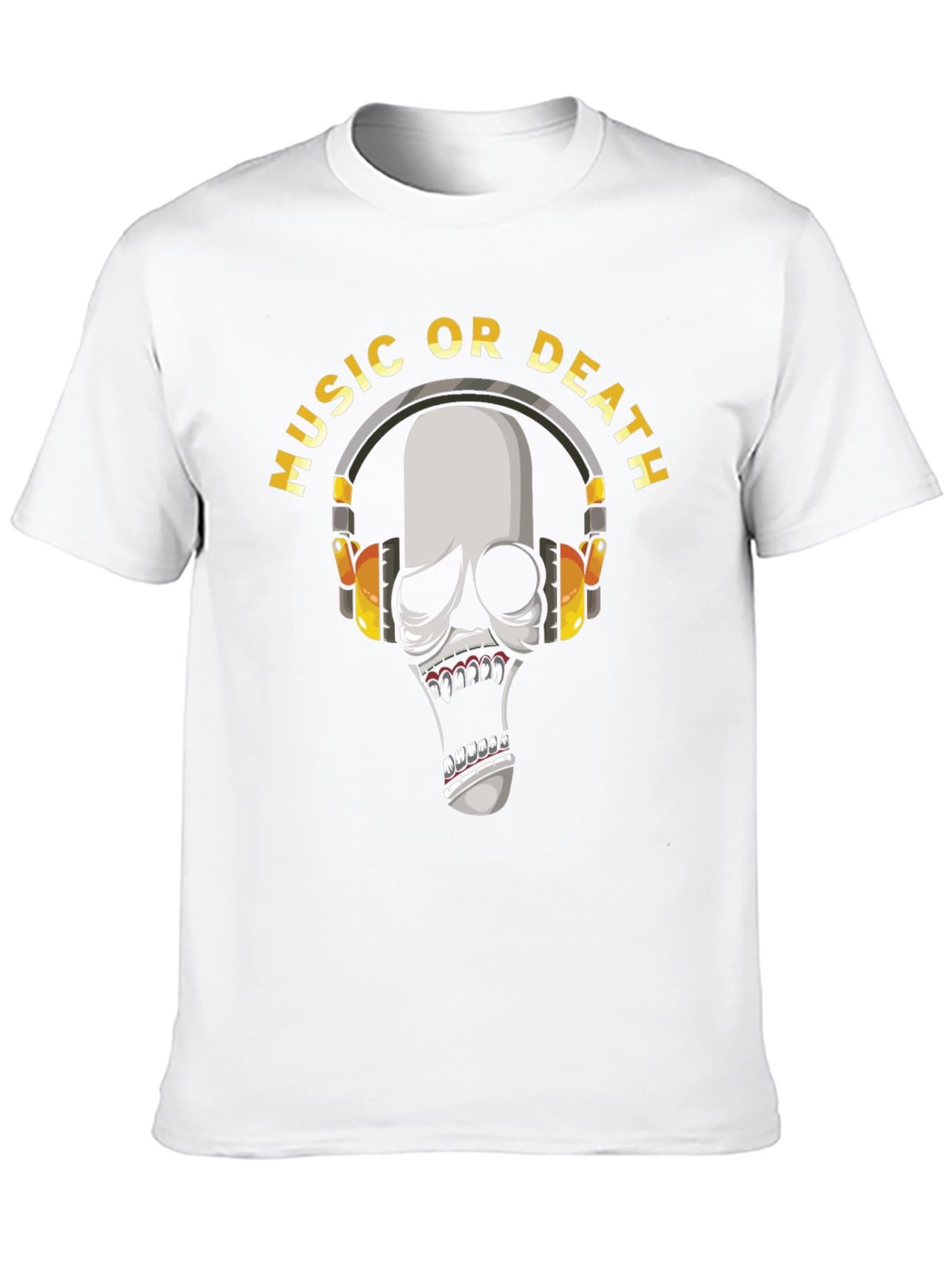 Music or Death Graphic T-Shirt
