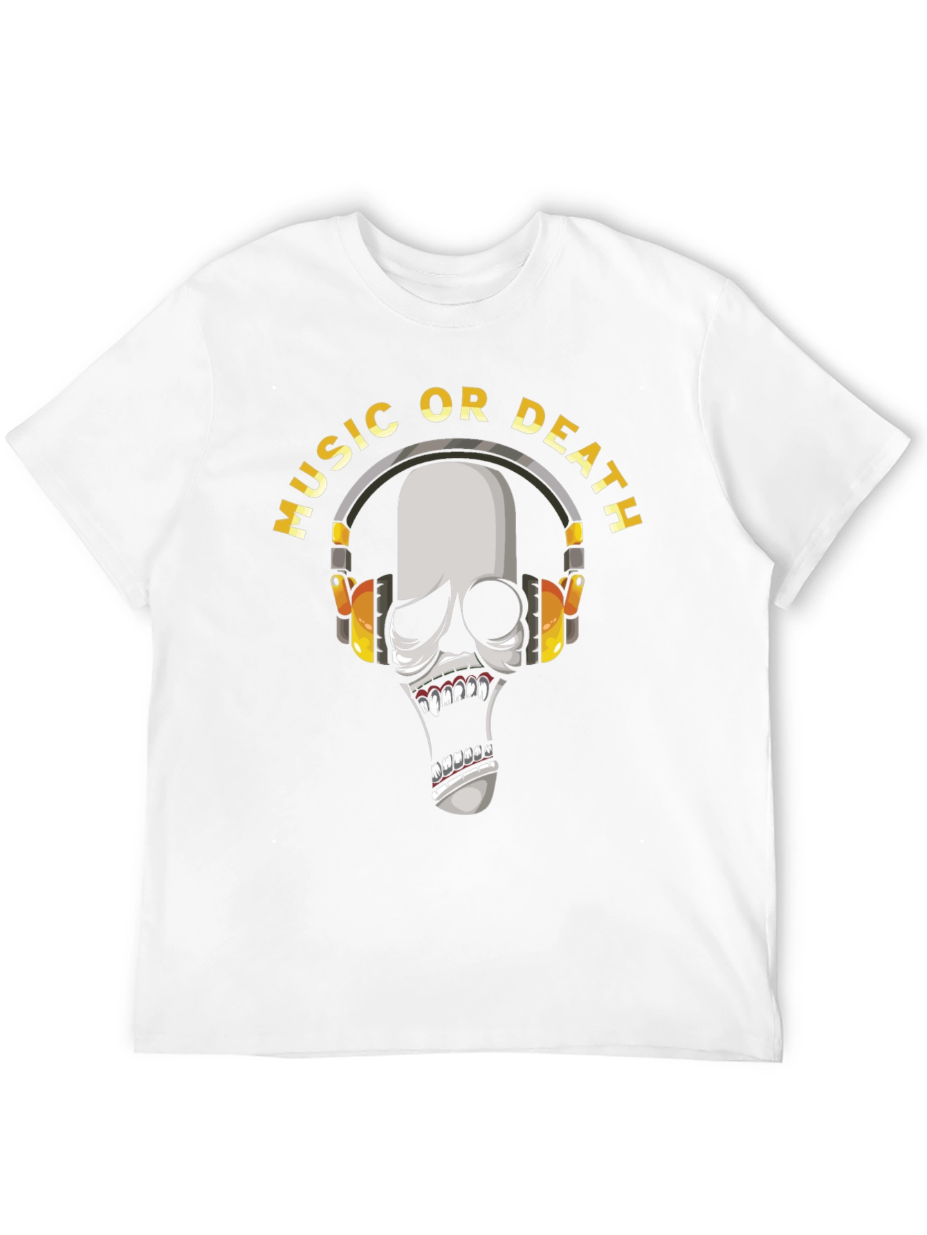 Music or Death Graphic T-Shirt