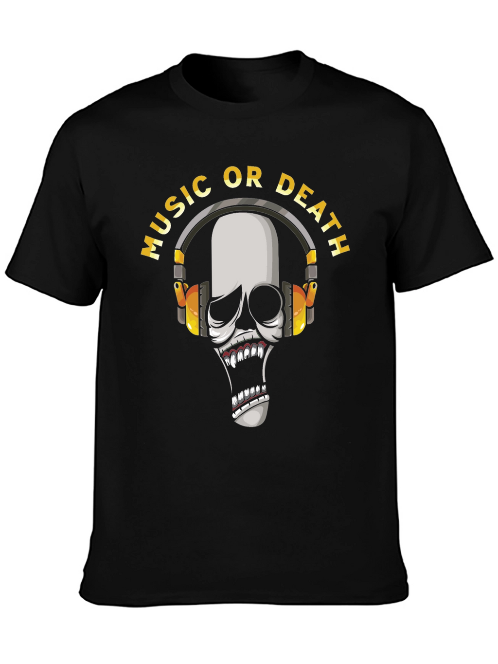 Music or Death Graphic T-Shirt