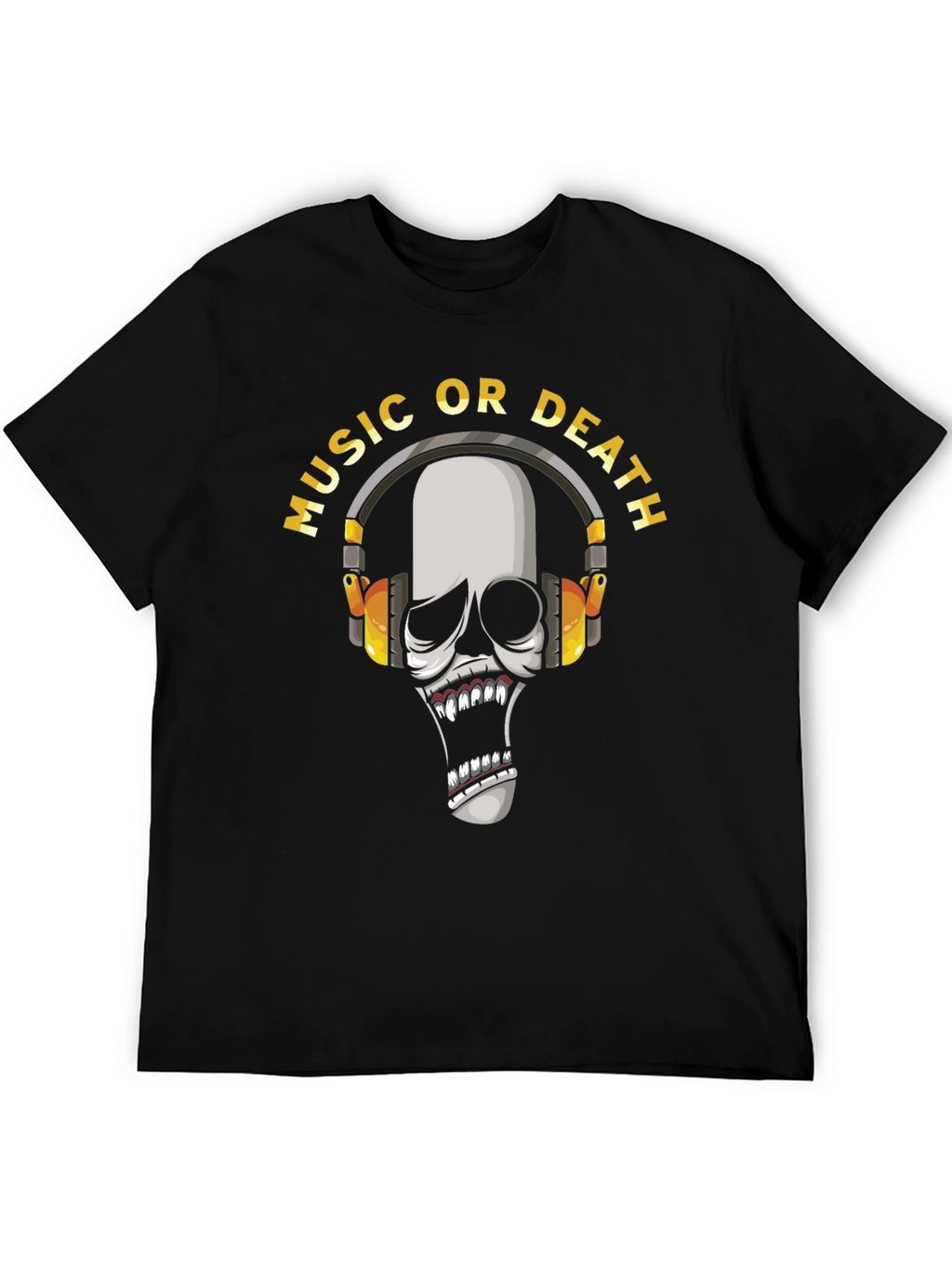 Music or Death Graphic T-Shirt