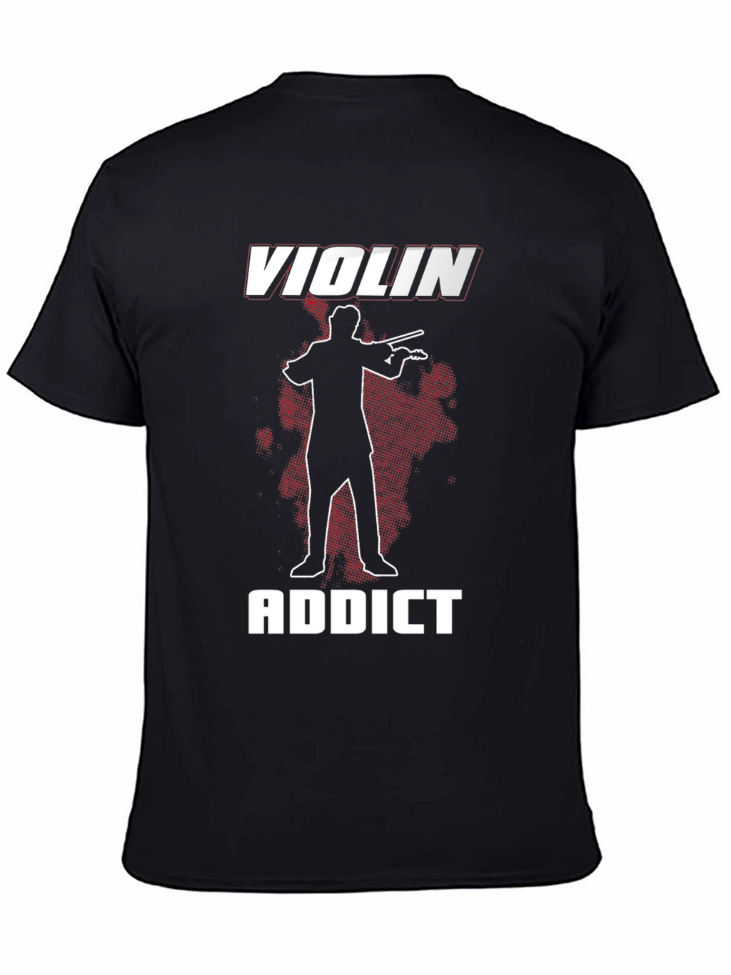 Violin Addict Graphic T-Shirt - Musicians Tee