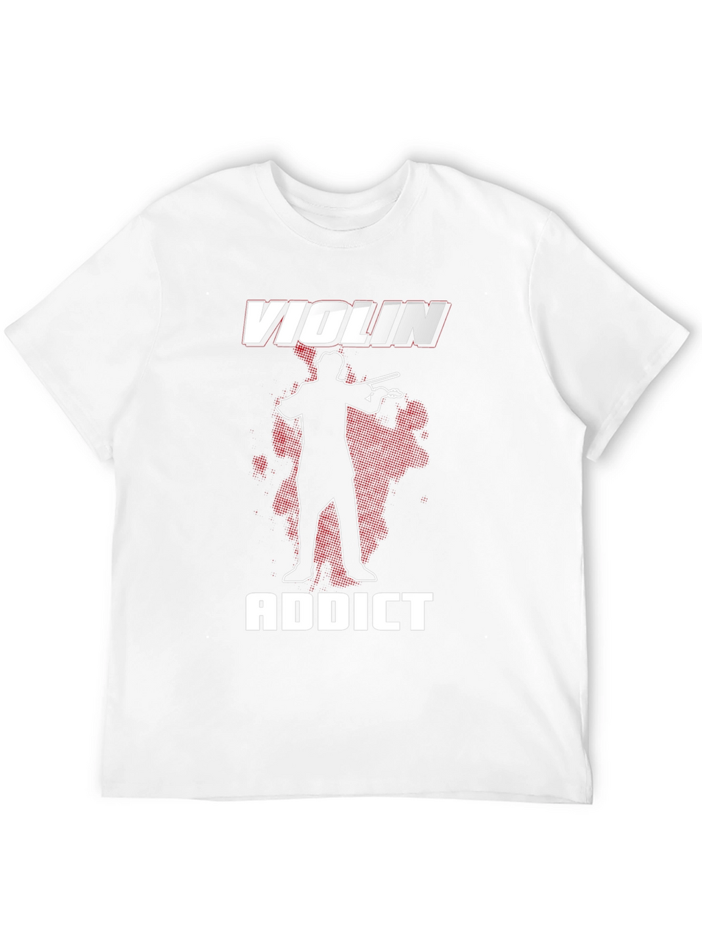 Violin Addict Graphic T-Shirt - Musicians Tee