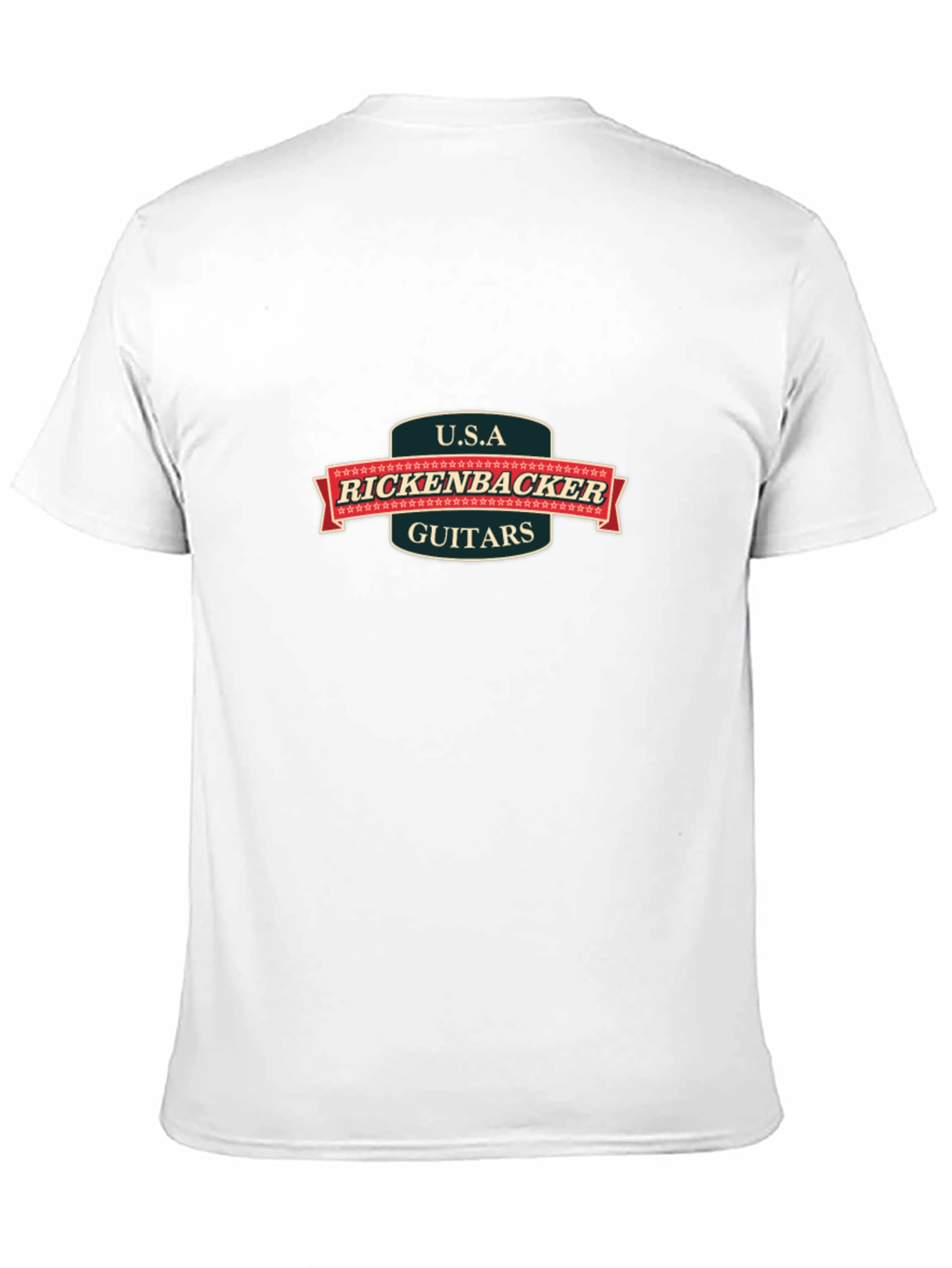 Rickenbacker Guitars USA Black T-Shirt