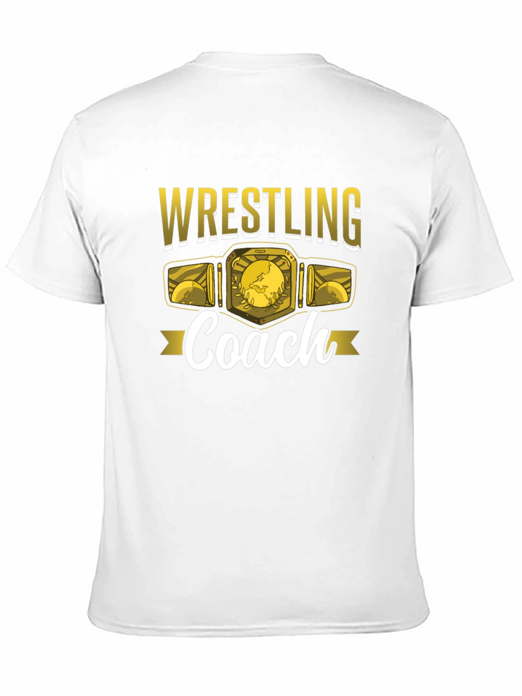 Wrestling Coach Graphic T-Shirt