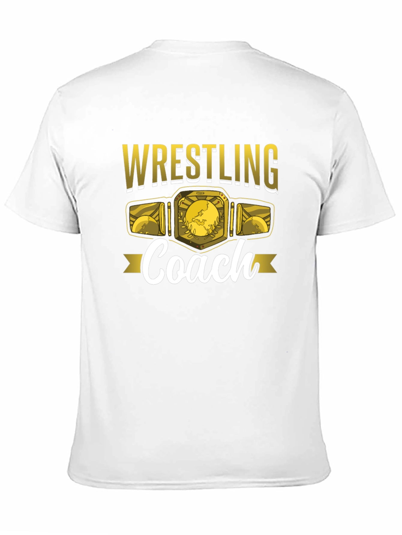 Wrestling Coach Graphic T-Shirt