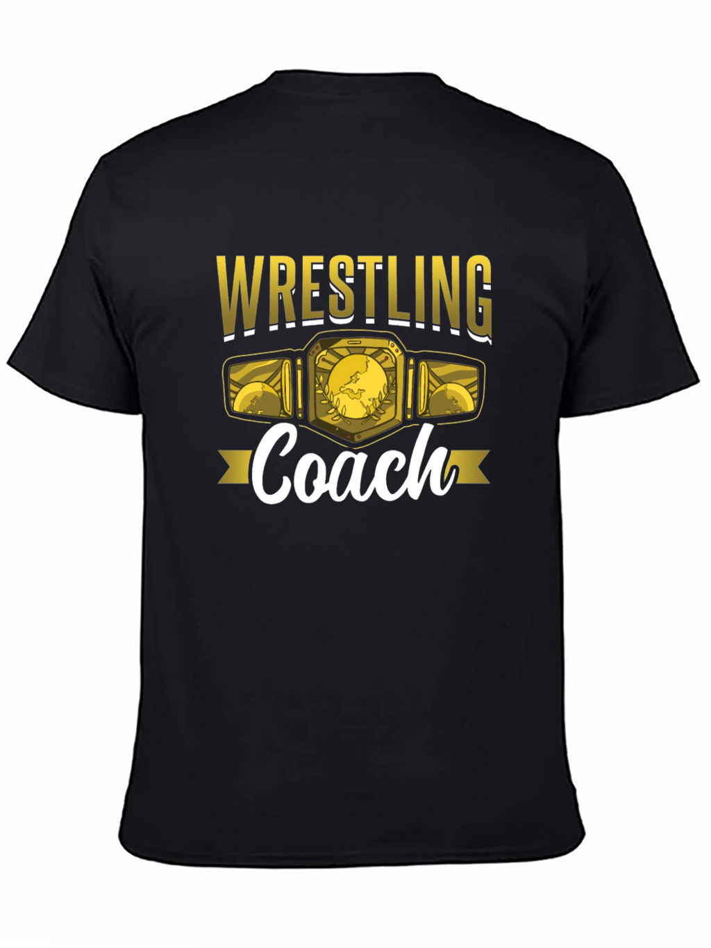 Wrestling Coach Graphic T-Shirt